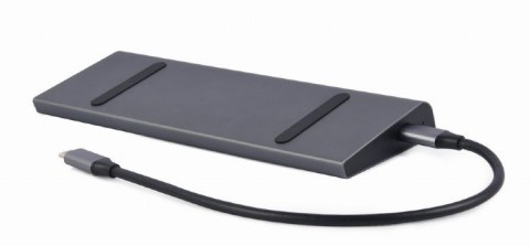 Adapter USB-C 9w1, HDMI, USB-C PD, VGA, DP, USBx3, Audio, LAN Adapter USB-C 9w1, HDMI, USB-C PD, VGA, DP, USBx3, Audio, LAN