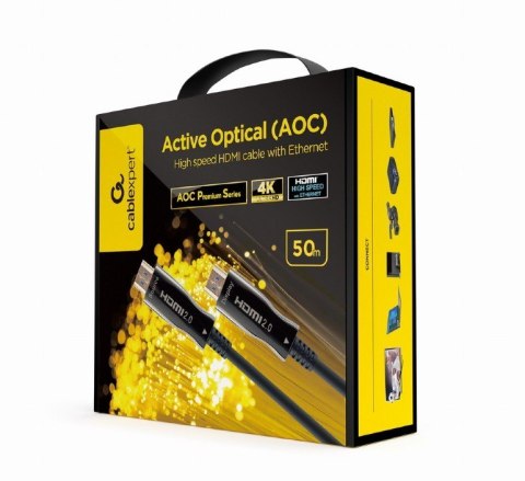 Kabel AOC High Speed HDMI with ethernet premium 50 m Kabel AOC High Speed HDMI with ethernet premium 50 m