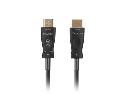 Kabel HDMI M/M v2.1 100M 8K czarny optyczny AOC Kabel HDMI M/M v2.1 100M 8K czarny optyczny AOC