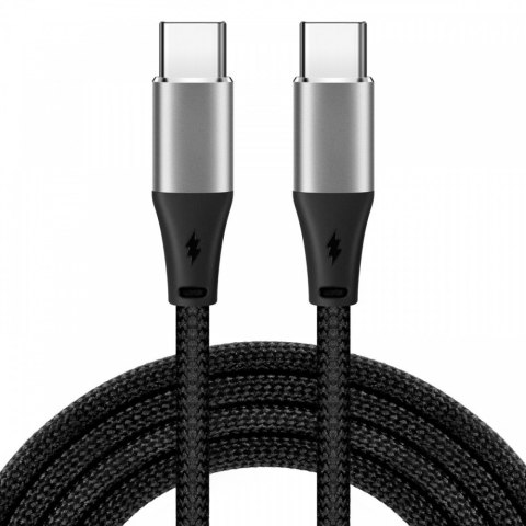 Kabel Typu C IKUTC1B 1M Czarny Kabel Typu C IKUTC1B 1M Czarny