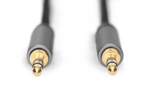 Kabel połączeniowy audio MiniJack Stereo Typ 3.5mm/3.5mm M/M nylon 3m Kabel połączeniowy audio MiniJack Stereo Typ 3.5mm/3.5mm M/M nylon 3m