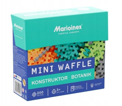 Klocki Mini Waffle - Konstruktor Botanik 200 elementów Klocki Mini Waffle - Konstruktor Botanik 200 elementów