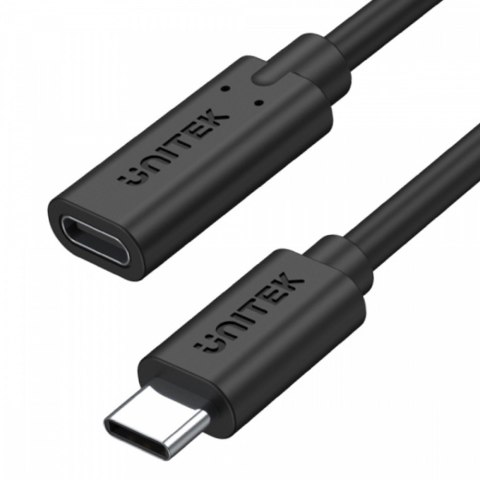 Przedłużacz USB-C 3.1 GEN 2; 4K; PD 100W; 0,5m; M/F; C14086BK Przedłużacz USB-C 3.1 GEN 2; 4K; PD 100W; 0,5m; M/F; C14086BK