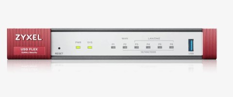 Zapora USG Flex firewall, V2 10/100/1000 1WLAN/4LAN/DMZ/1USB 1 Yr UTM Zapora USG Flex firewall, V2 10/100/1000 1WLAN/4LAN/DMZ/1USB 1 Yr UTM