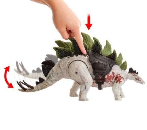 Figurka Jurassic World Stegozaur Gigantyczny tropiciel Figurka Jurassic World Stegozaur Gigantyczny tropiciel