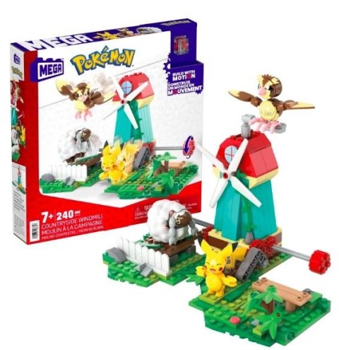 Klocki Pokemon Construx Wiejski Wiatrak Klocki Pokemon Construx Wiejski Wiatrak