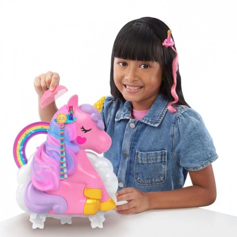 Zestaw figurek Polly Pocket Jednorożec salon piękności Zestaw figurek Polly Pocket Jednorożec salon piękności