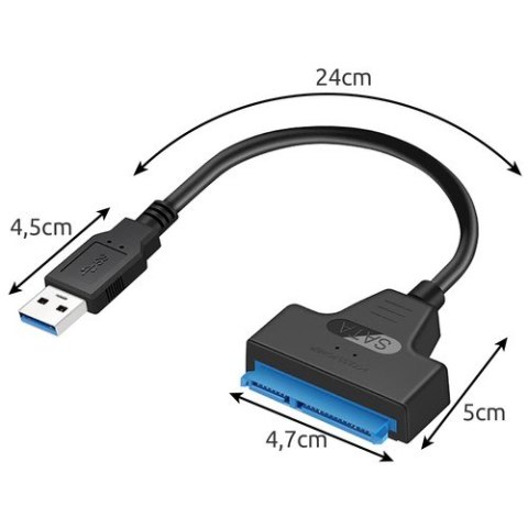 Adapter USB to SATA 3.0 Izoxis 23603 Izoxis