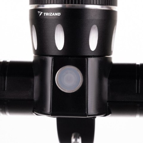 Lampka rowerowa T6 USB + tylne światło 23681 Trizand Lampka rowerowa T6 USB + tylne światło 23681 Trizand