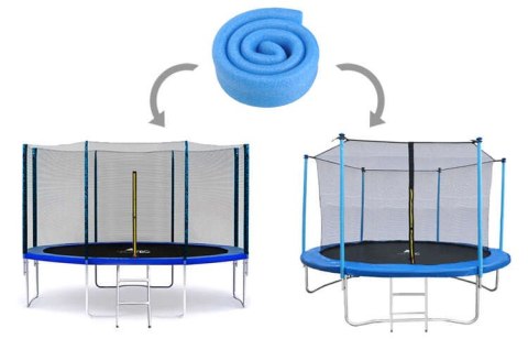 Osłona na słupki trampoliny 90cm Malatec