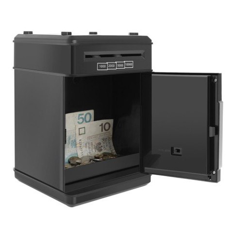 Skarbonka - sejf / bankomat elektroniczny 23545 Kruzzel Skarbonka - sejf / bankomat elektroniczny 23545 Kruzzel