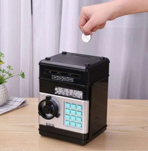 Skarbonka - sejf / bankomat elektroniczny 23545 Kruzzel Skarbonka - sejf / bankomat elektroniczny 23545 Kruzzel