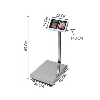 Waga magazynowa do 100kg 23536 Malatec