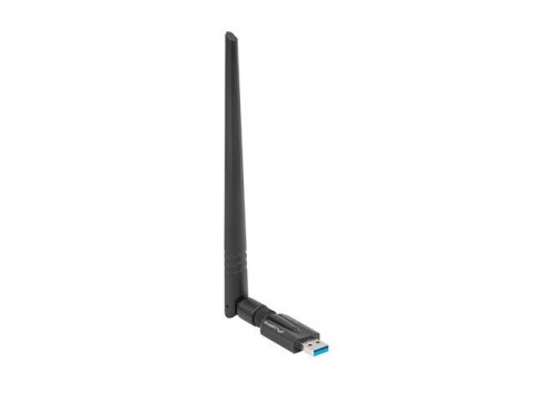 Karta sieciowa Wifi USB 3.0 AC1200 1 zewnętrzna + 1 zewnętrzna antena Karta sieciowa Wifi USB 3.0 AC1200 1 zewnętrzna + 1 zewnętrzna antena