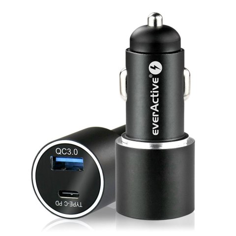 Ładowarka samochodowa CC-20Q USB QC3.0 oraz USB-C PD 36W Ładowarka samochodowa CC-20Q USB QC3.0 oraz USB-C PD 36W