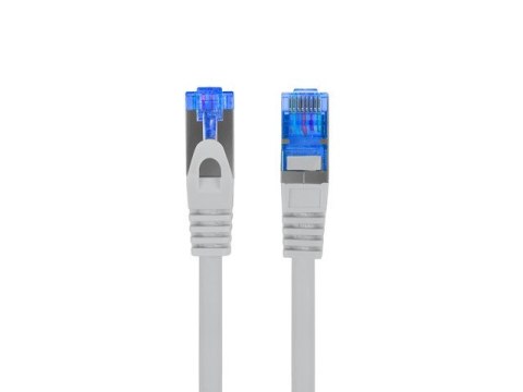 Patchcord kat.6a S/FTP LSZH CCA 0.25m szary fluke Patchcord kat.6a S/FTP LSZH CCA 0.25m szary fluke
