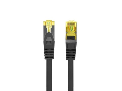 Patchcord kat.6a S/FTP LSZH CU 0.5m fluke passed czarny Patchcord kat.6a S/FTP LSZH CU 0.5m fluke passed czarny