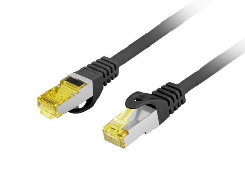 Patchcord kat.6a S/FTP LSZH CU 1,5m fluke passed czarny Patchcord kat.6a S/FTP LSZH CU 1,5m fluke passed czarny