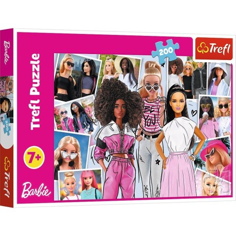 Puzzle 200 elementów W świecie Barbie Puzzle 200 elementów W świecie Barbie
