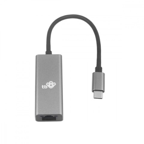 Adapter USB C - RJ45 szary, 10/100/1000 Mb/s Adapter USB C - RJ45 szary, 10/100/1000 Mb/s