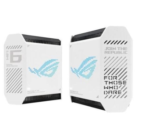 Router ROG Rapture GT6 Wi Fi AX10000 2-pak Biały Router ROG Rapture GT6 Wi Fi AX10000 2-pak Biały