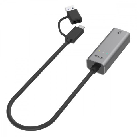 Adapter USB-A/C 3.1 GEN1 RJ45; 2,5 Gbps; U1313C Adapter USB-A/C 3.1 GEN1 RJ45; 2,5 Gbps; U1313C