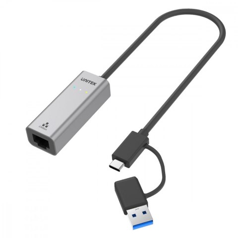 Adapter USB-A/C 3.1 GEN1 RJ45; 2,5 Gbps; U1313C Adapter USB-A/C 3.1 GEN1 RJ45; 2,5 Gbps; U1313C
