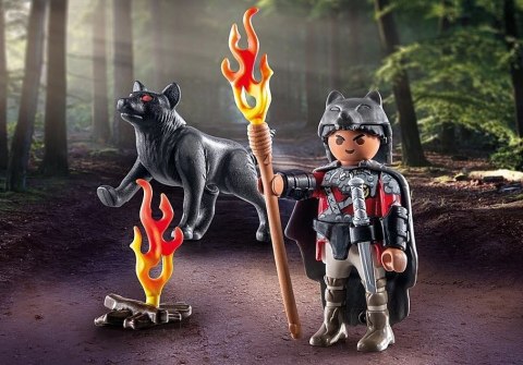 Figurka Special Plus 71482 Wojownik z wilkiem Figurka Special Plus 71482 Wojownik z wilkiem