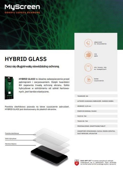 Szkło hybrydowe HybridGlass iPhone 14 Pro Max 6,7 cala Szkło hybrydowe HybridGlass iPhone 14 Pro Max 6,7 cala