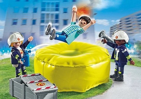 Zestaw figurek Action Heroes 71465 Strażacy z poduszką powietrzną Zestaw figurek Action Heroes 71465 Strażacy z poduszką powietrzną