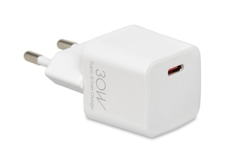 Ładowarka sieciowa C-38 PD30 CW USB-C, Kabel Ładowarka sieciowa C-38 PD30 CW USB-C, Kabel