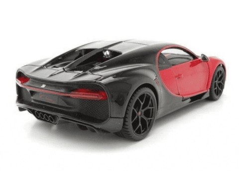 Model kompozytowy Bugatti Chiron sport czarno-czerwony Model kompozytowy Bugatti Chiron sport czarno-czerwony