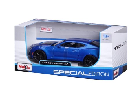 Model kompozytowy Chevrolet Camaro ZL1 2017 niebieski 1/24 Model kompozytowy Chevrolet Camaro ZL1 2017 niebieski 1/24