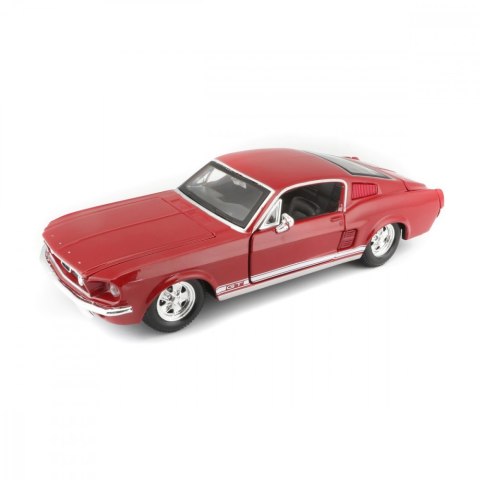 Model kompozytowy Ford Mustang GT 1967 1/24 czerwony Model kompozytowy Ford Mustang GT 1967 1/24 czerwony