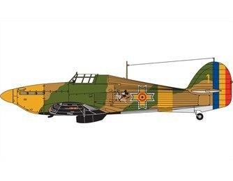 Model plastikowy Hawker Hurricane Mk.1 1:48 Model plastikowy Hawker Hurricane Mk.1 1:48