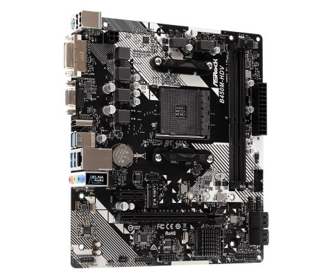 Płyta główna B450M-HDV R4.0 AM4 2DDR4 VGA/DVI/HDMI/M.2 uATX Płyta główna B450M-HDV R4.0 AM4 2DDR4 VGA/DVI/HDMI/M.2 uATX
