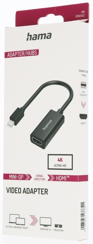 Adapter Mini DisplayPort HDMI 4K Adapter Mini DisplayPort HDMI 4K