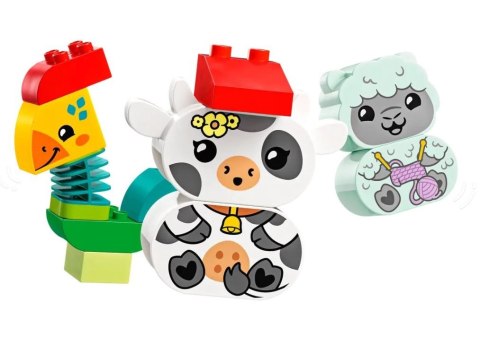Klocki DUPLO 10412 Pociąg ze zwierzątkami Klocki DUPLO 10412 Pociąg ze zwierzątkami
