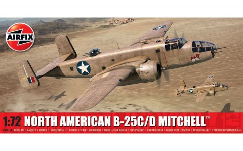 Model plastikowy North American B-25C/D Mitchell 1/72 Model plastikowy North American B-25C/D Mitchell 1/72