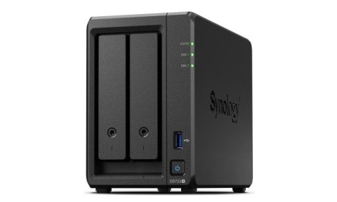 Serwer NAS DS723+ 2x0HDD 2GB DDR4 AMD R1600 3,1Ghz 2x1GbE RJ45 3Y Serwer NAS DS723+ 2x0HDD 2GB DDR4 AMD R1600 3,1Ghz 2x1GbE RJ45 3Y