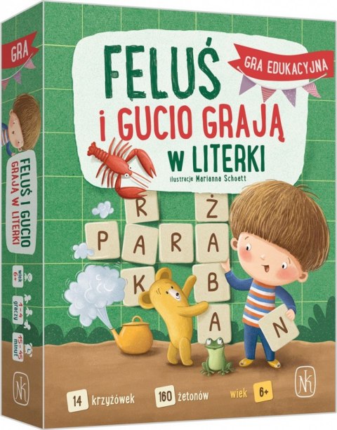 Gra Feluś i Gucio grają w literki Gra Feluś i Gucio grają w literki