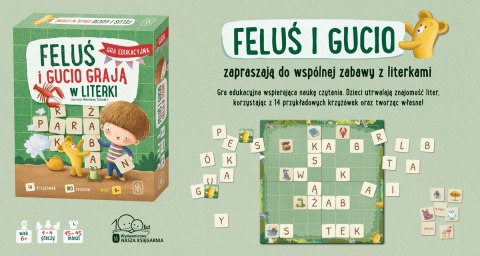 Gra Feluś i Gucio grają w literki Gra Feluś i Gucio grają w literki