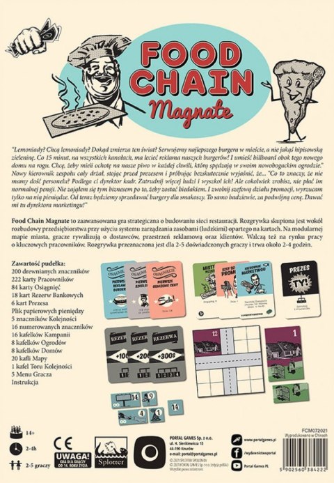 Gra Food Chain Magnate (PL) Gra Food Chain Magnate (PL)
