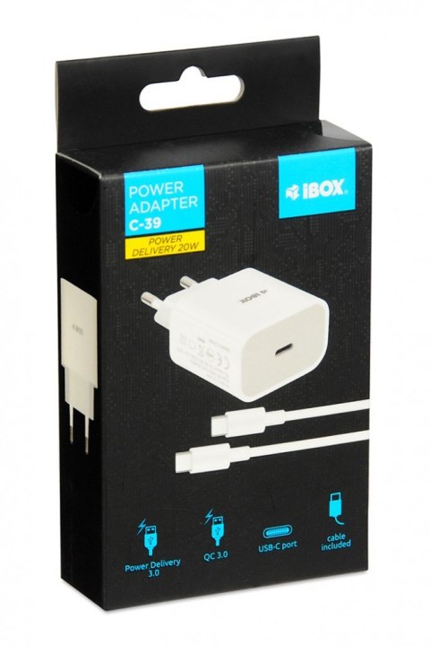 Ładowarka sieciowa C39W USB-C Ładowarka sieciowa C39W USB-C