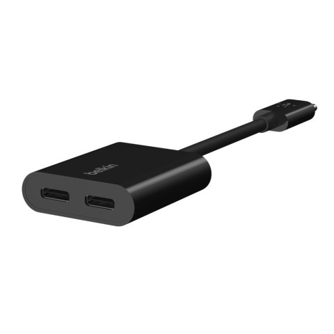 Adapter przejściówka 2xUSB-C Audio+Charge rockstar Adapter przejściówka 2xUSB-C Audio+Charge rockstar