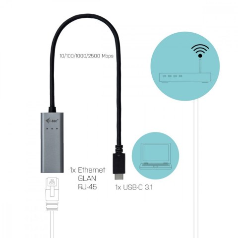 USB-C Metal 2.5Gb ps Ethernet Adapter USB-C Metal 2.5Gb ps Ethernet Adapter