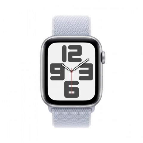 Watch SE GPS, koperta 40 mm z aluminium w kolorze srebrnym z opaską sportową w kolorze błękitnego obłoku Watch SE GPS, koperta 40 mm z aluminium w kolorze srebrnym z opaską sportową w kolorze błękitnego obłoku