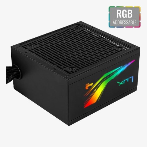 Zasilacz LUX RGB 650W 80+Bronze N.MODULAR ATX EU Zasilacz LUX RGB 650W 80+Bronze N.MODULAR ATX EU