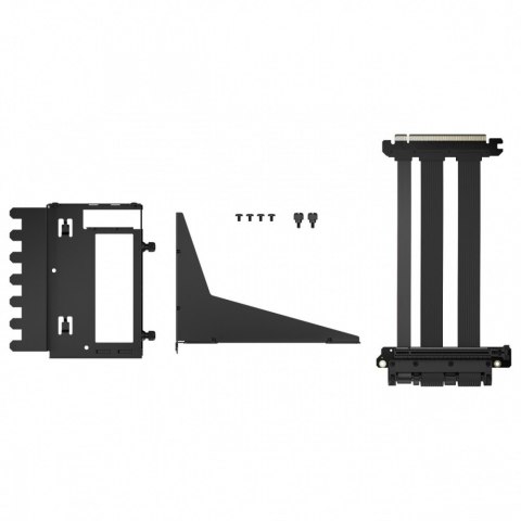 Pionowy wspornik FLEX 2 PCIe 4.0 Czarny Pionowy wspornik FLEX 2 PCIe 4.0 Czarny