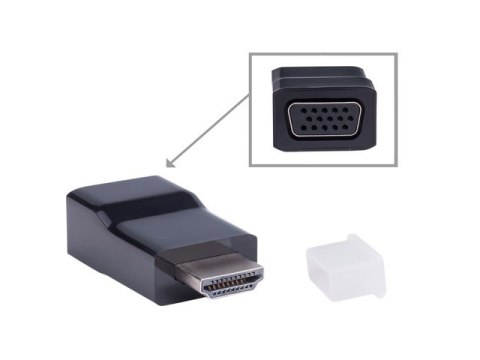 Adapter HDMI-A(M)->VGA(F) Adapter HDMI-A(M)->VGA(F)